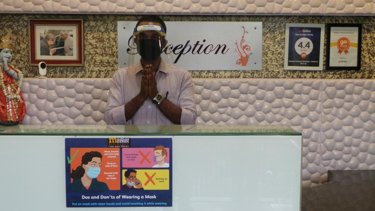 Madhav Muskan Residency Mathura Esterno foto